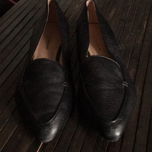 🚨B2G1 ANTONIO MELANI Black Pointed Toe Flats - Picture 2 of 8